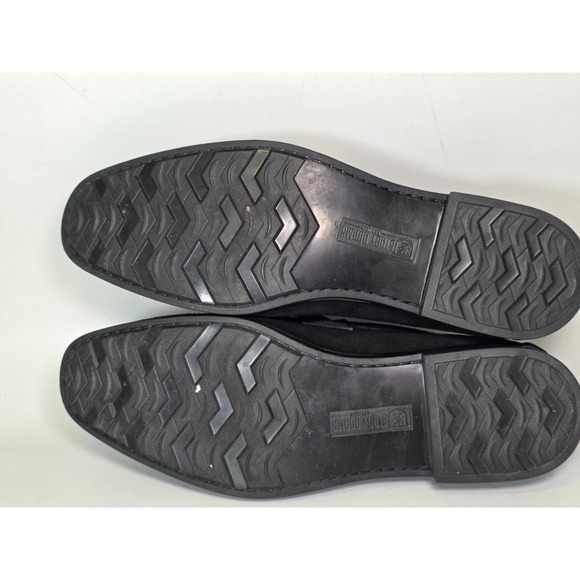 Stacy Adams Neville Men\'s Loafers Size 10.5 M Black Suede Slip-On Bit Shoes main image 15